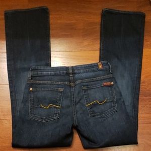 7 FAM Kimmie Bootcut jeans size 27- PERFECT!
